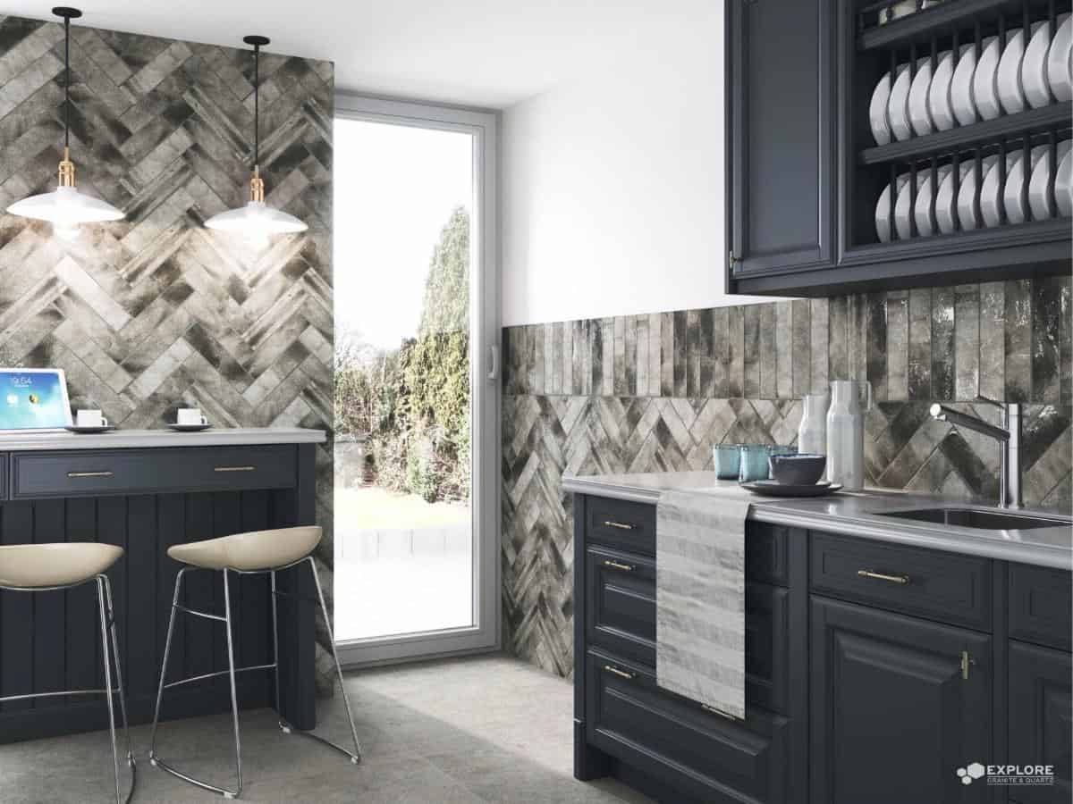 tile backsplash in your new dream kitchen in tysons, VA